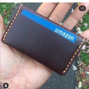 Valentine’s Day Handmade leather wallet